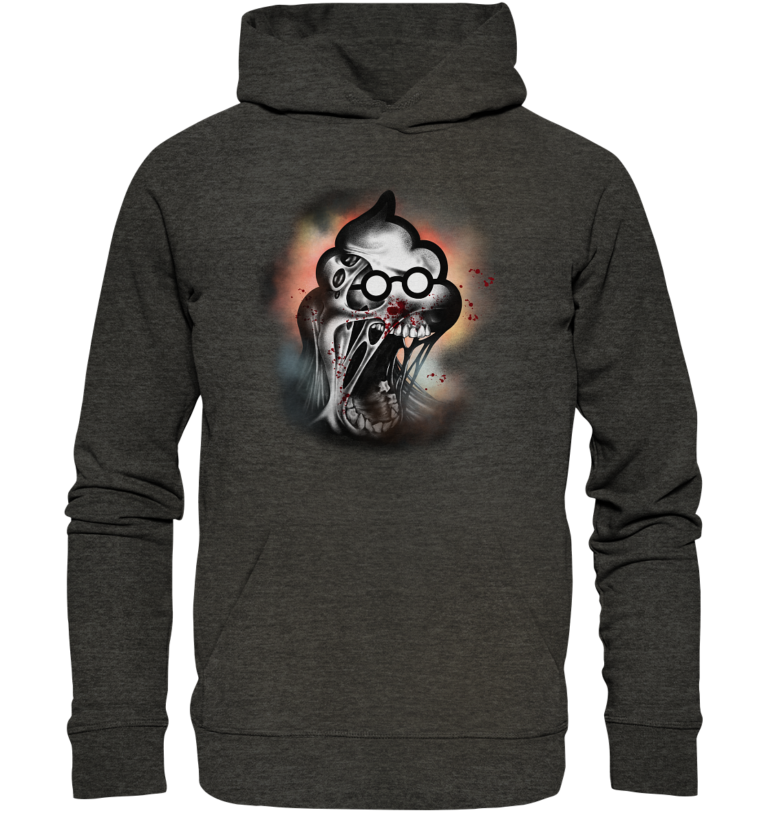Nicht Of The Living Shit - Organic Hoodie
