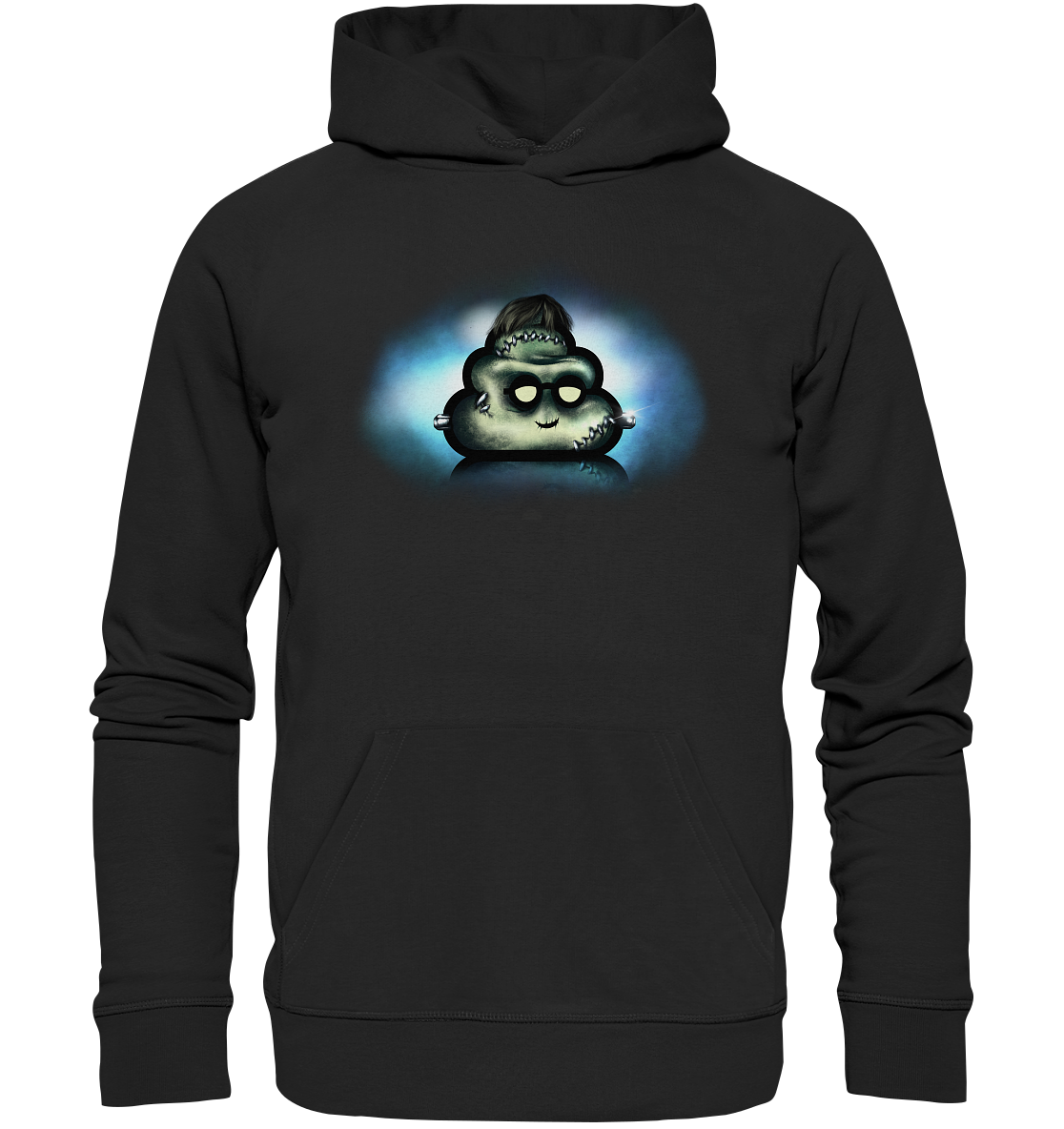 Frankenpoops Monster - Organic Hoodie