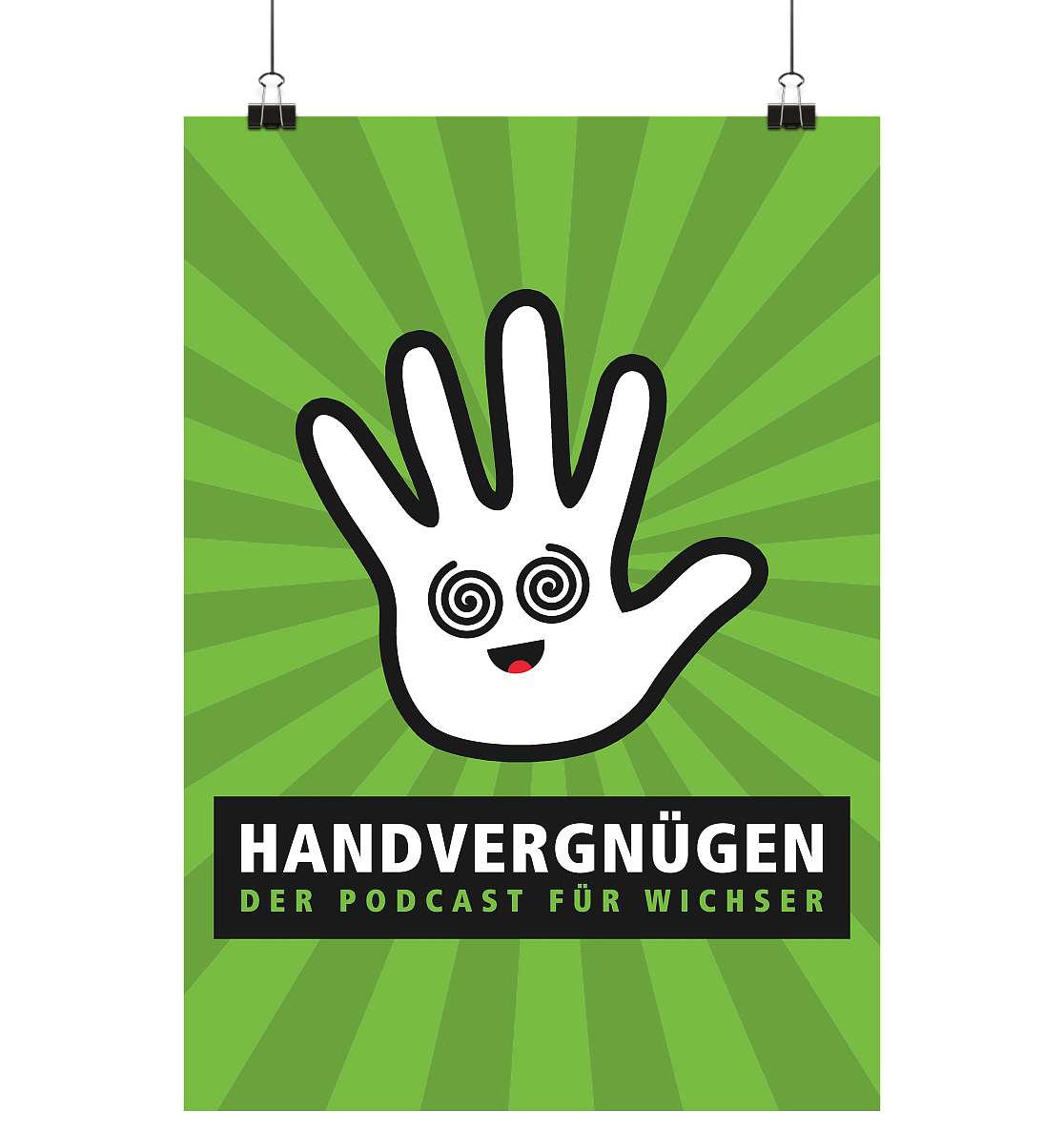 Handvergügen das Poster - Poster Din A1 (hoch)