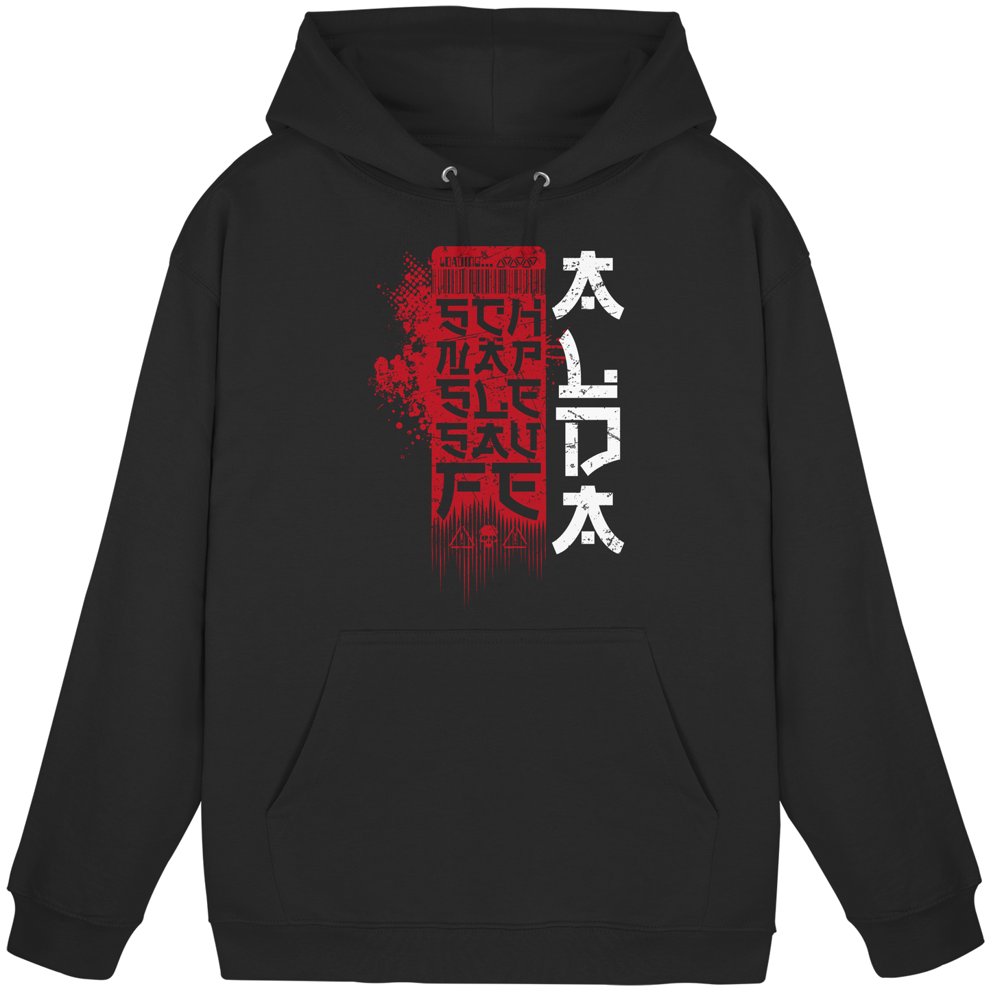 Schnäpsle-Cyberpunk - Rot - Basic Unisex Hoodie
