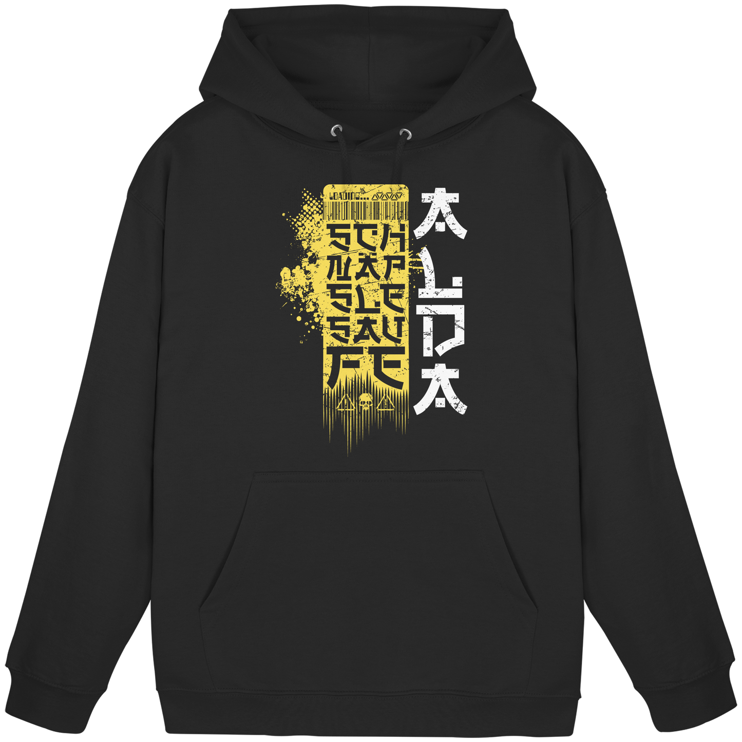 Schnäpsle-Cyberpunk-gelb - Basic Unisex Hoodie