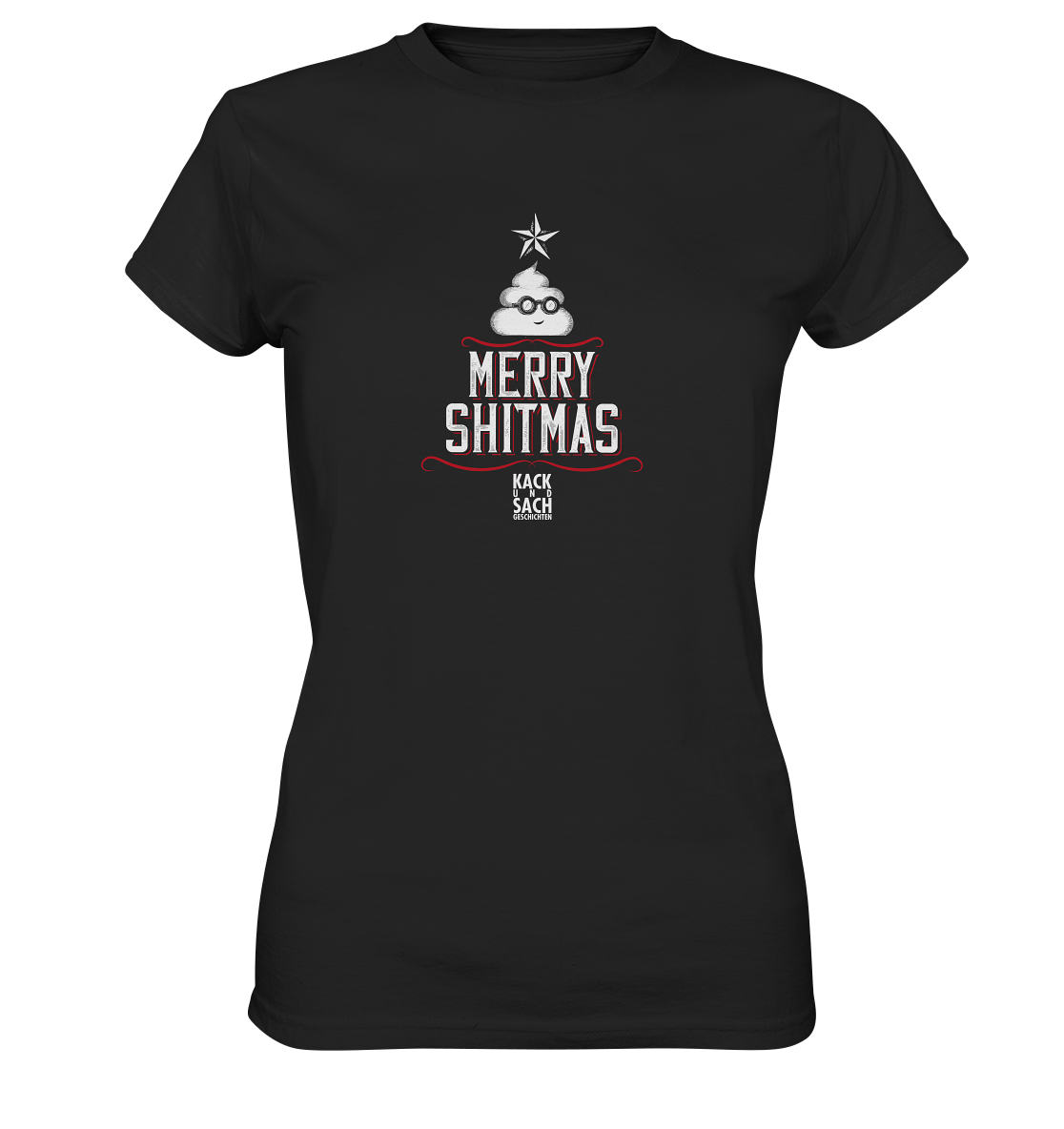 Merry Shitmas Baum - Ladies Premium Shirt