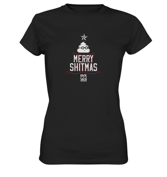 Merry Shitmas Baum - Ladies Premium Shirt