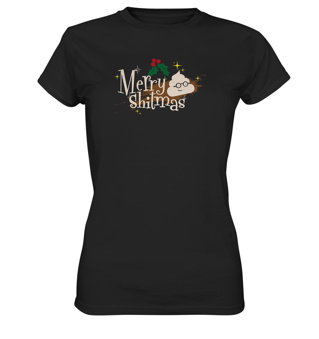 Merry Shitmas! - Ladies Premium Shirt